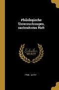 Philologische Untersuchungen, Sechzehntes Heft