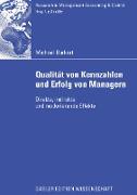 Qualität von Kennzahlen und Erfolg von Managern