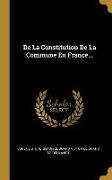 de la Constitution de la Commune En France