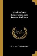 Handbuch Der Homöopathischen Arzneimittellehre