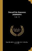Recueil de Chansons Populaires, Volume 04
