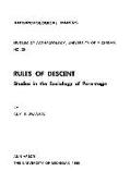 Rules of Descent