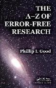 The A-Z of Error-Free Research