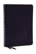 NET Bible, Full-notes Edition, Leathersoft, Black, Comfort Print