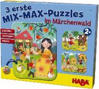 3 erste Mix-Max-Puzzles - Im Märchenwald