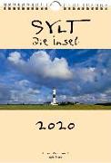 Sylt - die Insel 2020 A4 Wandkalender Hochformat