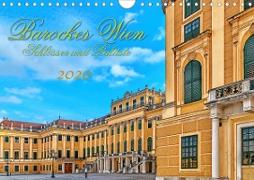 Barockes Wien, Schlösser und Paläste (Wandkalender 2020 DIN A4 quer)