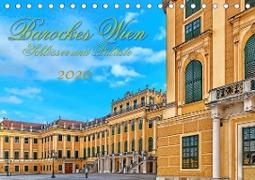 Barockes Wien, Schlösser und Paläste (Tischkalender 2020 DIN A5 quer)