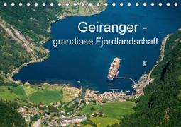 Geiranger - grandiose Fjordlandschaft (Tischkalender 2020 DIN A5 quer)