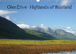 Glen Etive - Highlands of Scotland (Wall Calendar 2020 DIN A3 Landscape)