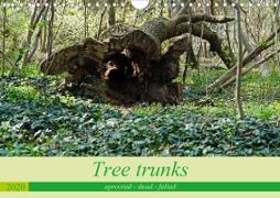 Tree trunks uprooted - dead - felled (Wall Calendar 2020 DIN A4 Landscape)