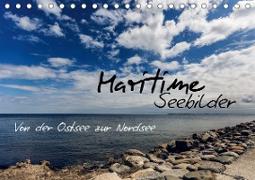 Maritime Seebilder - Von der Ostsee zur Nordsee (Tischkalender 2020 DIN A5 quer)