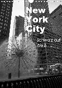 New York City Schwarz auf Weiß (Wandkalender 2020 DIN A4 hoch)