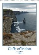 Cliffs of Moher - walk along the cliffs (Wall Calendar 2020 DIN A3 Portrait)