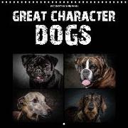 Great character dogs (Wall Calendar 2020 300 × 300 mm Square)