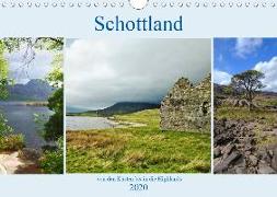 Schottlands - von den Küsten bis in die Highlands (Wandkalender 2020 DIN A4 quer)