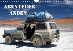 Abenteuer Anden - Peru und Bolivien (Wandkalender 2020 DIN A4 quer)