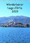 Wunderbarer Lago d'Orta (Tischkalender 2020 DIN A5 hoch)