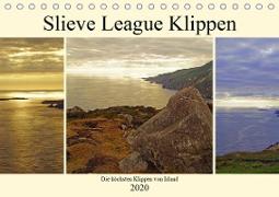 Slieve League Klippen die höchsten Klippen von Irland (Tischkalender 2020 DIN A5 quer)