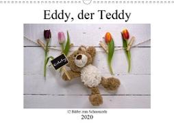 Eddy, der Teddy - 12 Bilder zum Schmunzeln (Wandkalender 2020 DIN A3 quer)