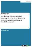 Die deutsche Auswanderung nach Nordamerika im 19. Jh. als alltags- und regionalgeschichtliches Thema im Geschichtsunterricht