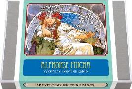 Alphonse Mucha - Everyday Boxed Cards: 12 Blank Greeting Cards