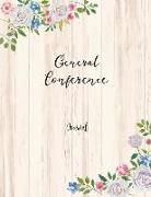 General Conference Journal: 8.5x11 184 Pages Journal/Notebook