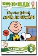 Peanuts Ready-To-Read Value Pack: Time for School, Charlie Brown, Make a Trade, Charlie Brown!, Lucy Knows Best, Linus Gets Glasses, Snoopy and Woodst