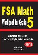 FSA Math Workbook for Grade 5: Abundant Exercises and Two Full-Length FSA Math Practice Tests