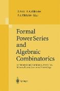 Formal Power Series and Algebraic Combinatorics