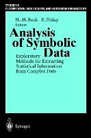 Analysis of Symbolic Data