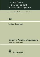 Design of Adaptive Organizations