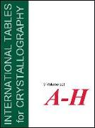 International Tables for Crystallography, Set, Volumes a - H