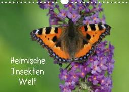 Heimische Insekten Welten (Wandkalender 2020 DIN A4 quer)