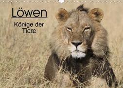 Löwen - Könige der Tiere (Wandkalender 2020 DIN A3 quer)