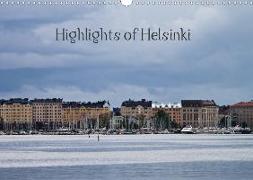 Highlights of Helsinki (Wandkalender 2020 DIN A3 quer)