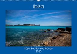 Ibiza Küste, Buchten und Strände (Wandkalender 2020 DIN A2 quer)