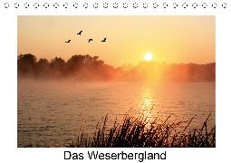 Das Weserbergland (Tischkalender 2020 DIN A5 quer)