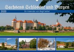 Sachsens Schlösser und Burgen (Wandkalender 2020 DIN A2 quer)
