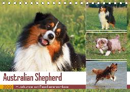 Australian Shepherd - Hütehunde mit Familienanschluss (Tischkalender 2020 DIN A5 quer)