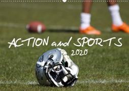 Action and Sports (Wandkalender 2020 DIN A2 quer)
