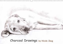 Charcoal Drawings (Wandkalender 2020 DIN A3 quer)