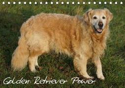 Golden Retriever Power (Tischkalender 2020 DIN A5 quer)