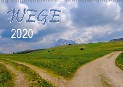 Wege 2020 (Wandkalender 2020 DIN A2 quer)