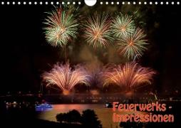 Feuerwerks - Impressionen (Wandkalender 2020 DIN A4 quer)