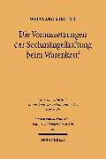 Die Voraussetzungen der Sachmängelhaftung beim Warenkauf