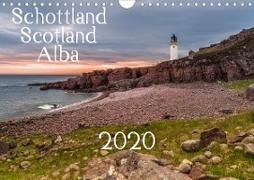 Schottland - Scotland - Alba (Wandkalender 2020 DIN A4 quer)