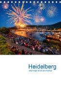 Heidelberg - lebendige Stadt am Neckar (Tischkalender 2020 DIN A5 hoch)