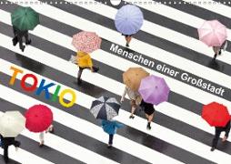 Tokio - Menschen einer Großstadt (Wandkalender 2020 DIN A3 quer)