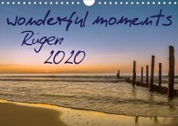 wonderful moments - Rügen 2020 (Wandkalender 2020 DIN A4 quer)